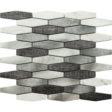 Aluminum Mix Marble Metal Mosaic for Backsplash
